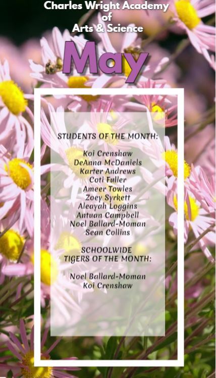  student of the month